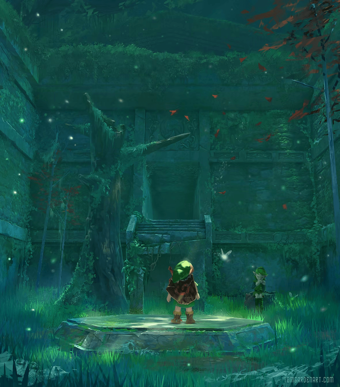 forest temple by Tom Garden