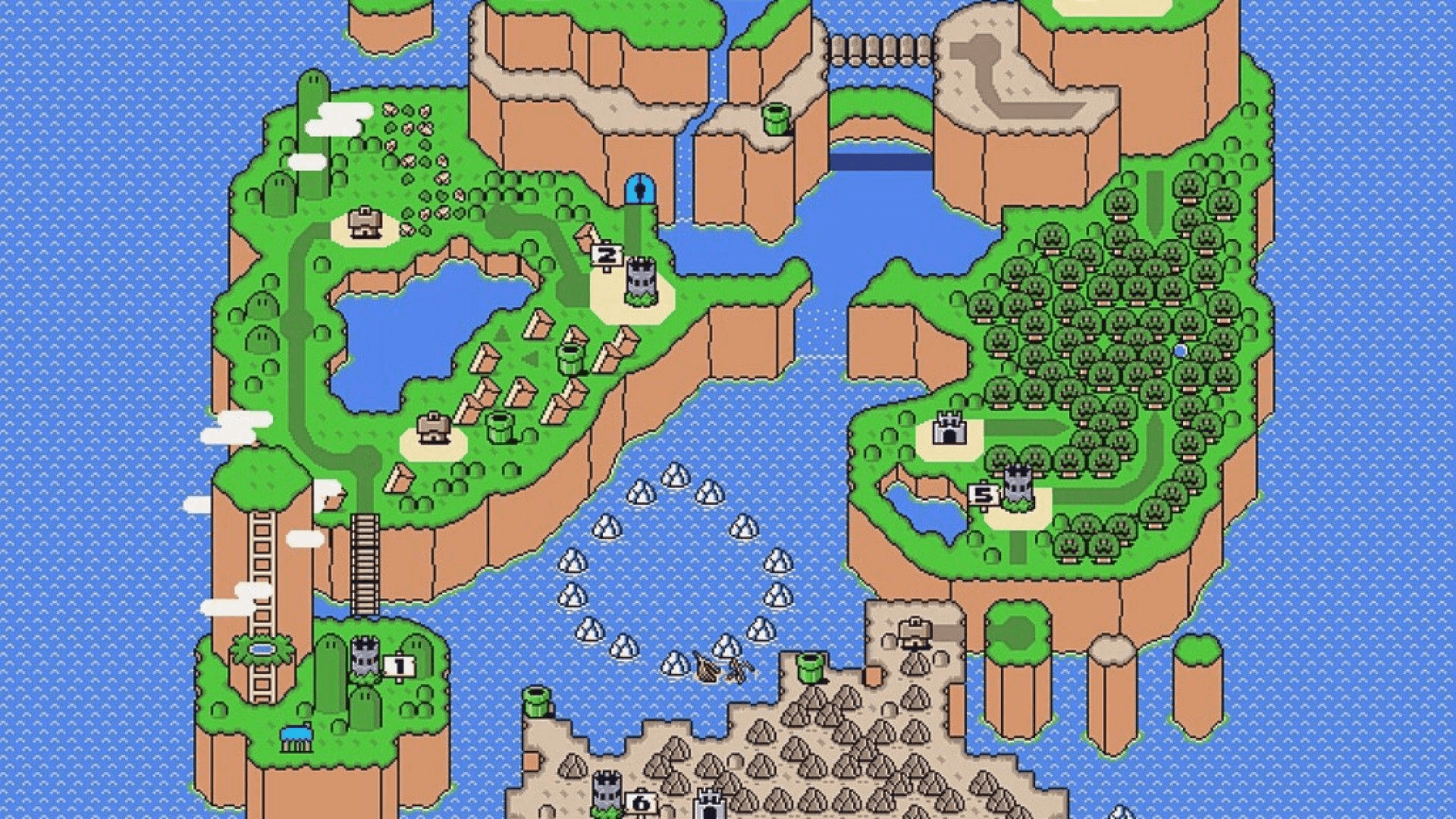 super mario world (snes)